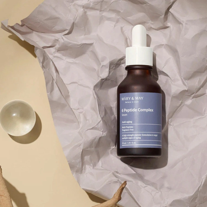 Омолаживающая ампула с пептидным комплексом от Mary&May